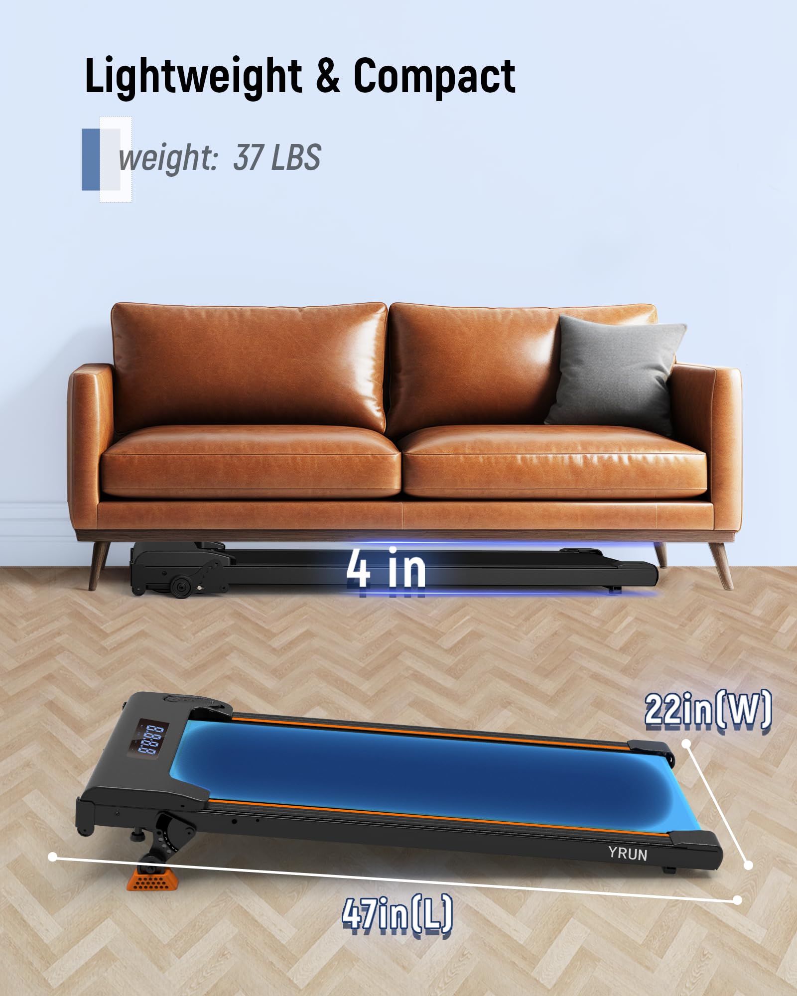 Adjustable Incline Walkingpad ‎DK-38AB-2 | Lichico